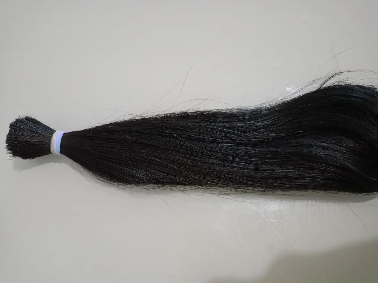 Cabelo humano preto  - Foto 4