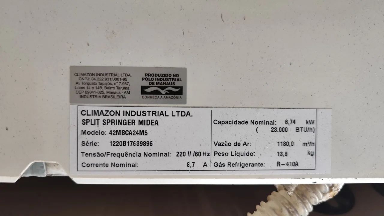 Ar condicionado split 24000 btu inverter - Foto 4