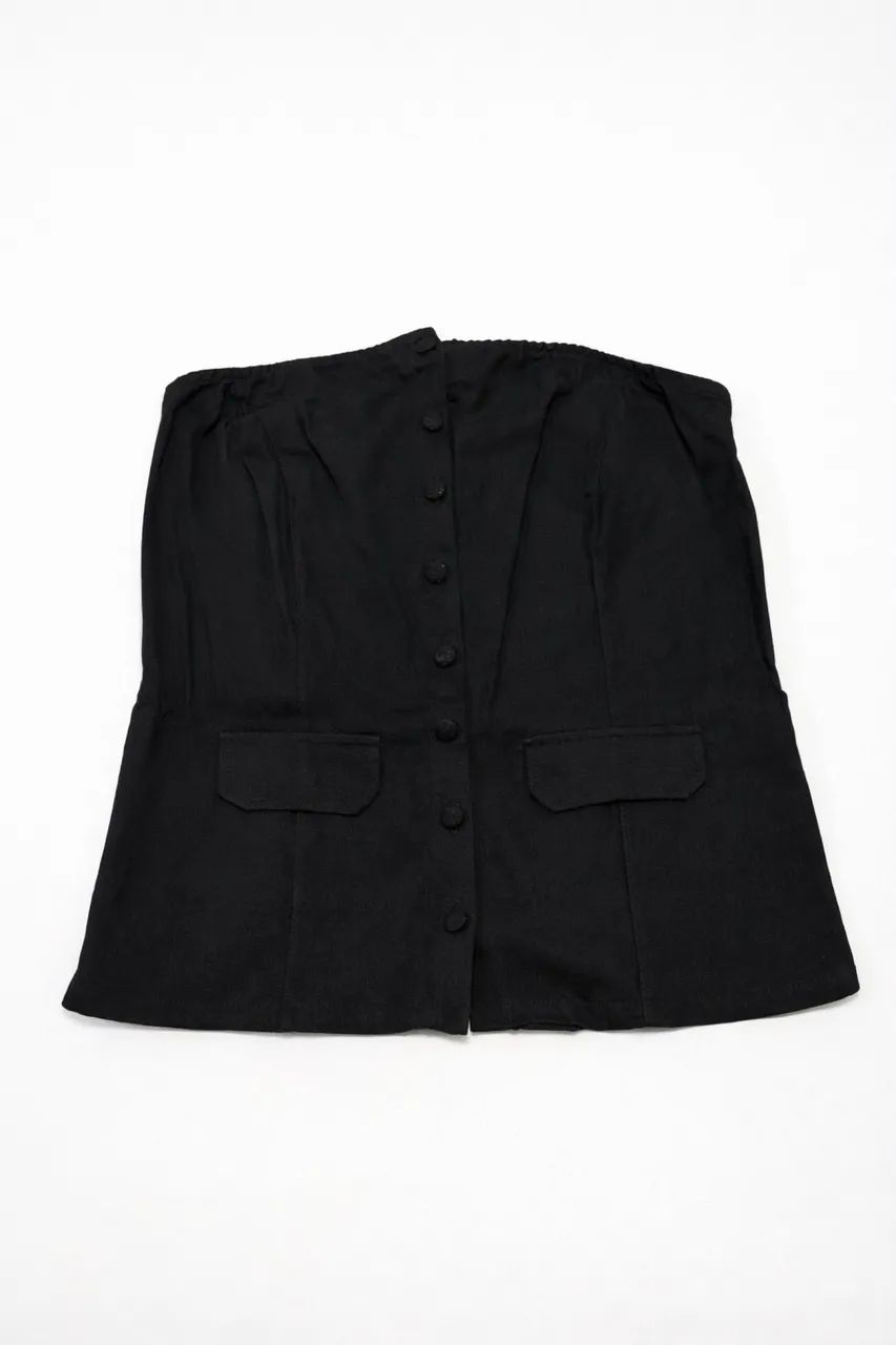 Kit 3 Blusas Femininos Elegantes tomara que caia  - Foto 4