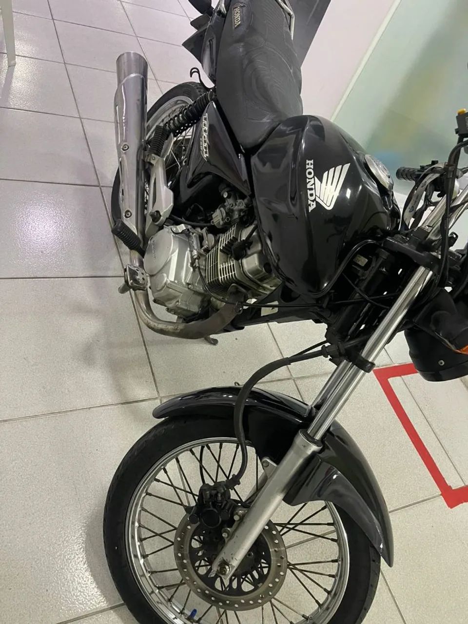 Honda Titan 150 partida elétrica 