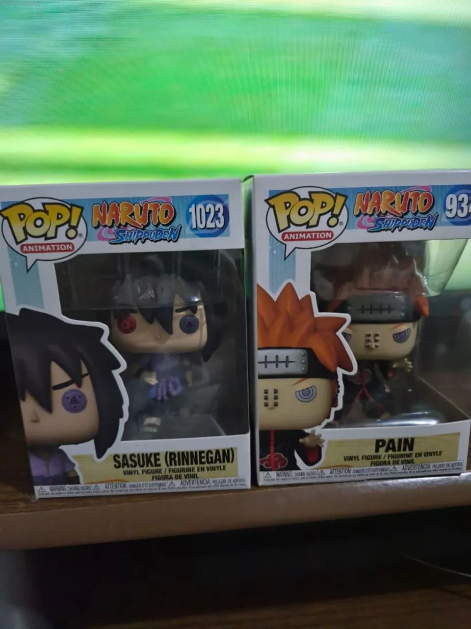 Funko Pop Sasuke e Pain originais