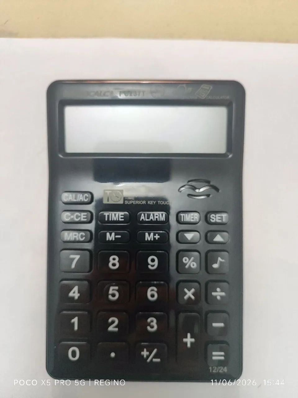 Calculadora de mesa PC 237T procalc 10 dígitos 