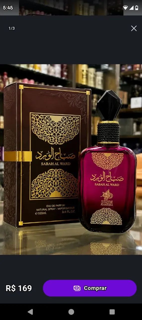 Vendo perfume árabe 