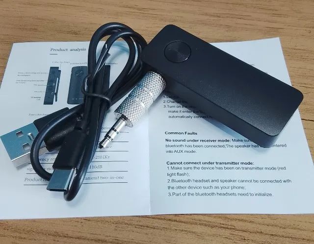Adaptador Bluetooth para SOM - auxiliar P2