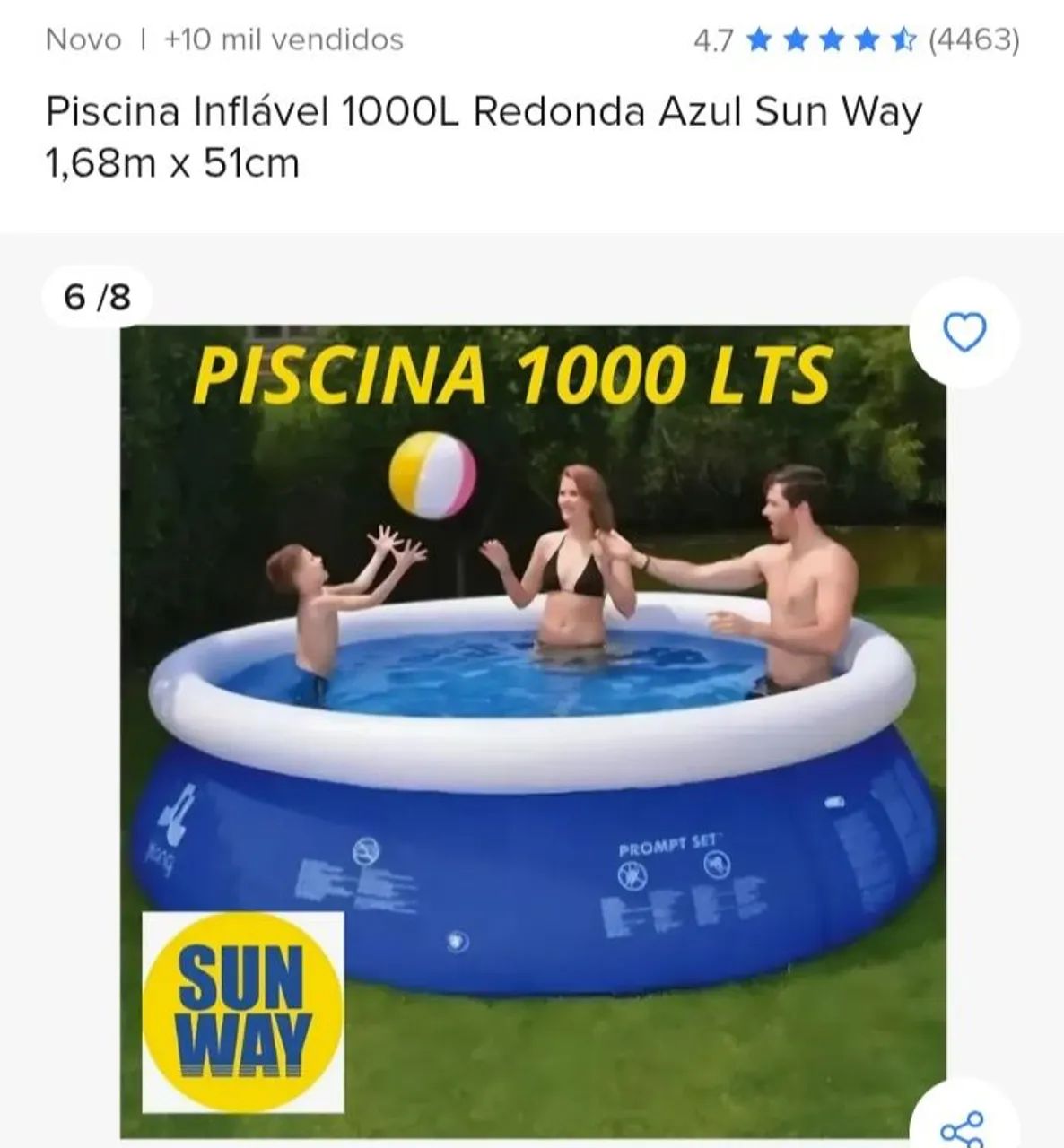 Piscina plástica  - Foto 4