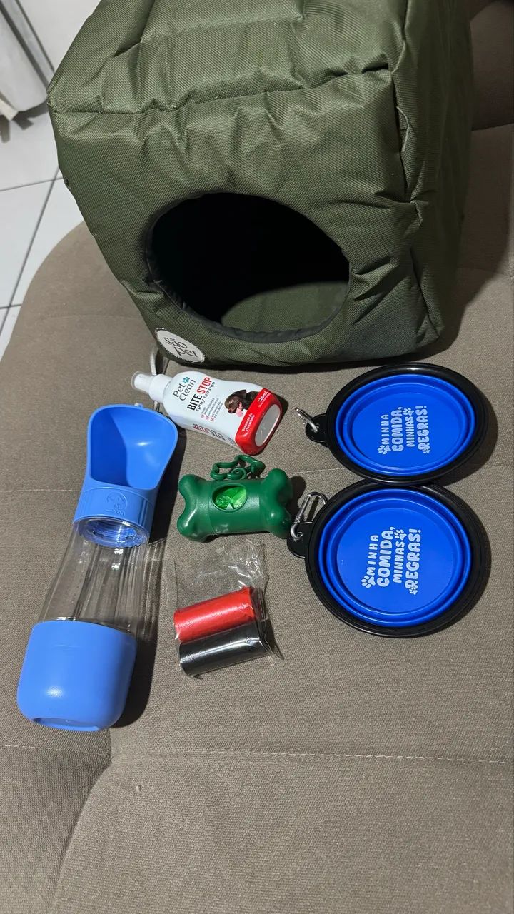 Toca pet casinha P + Kit acessórios - Foto 2