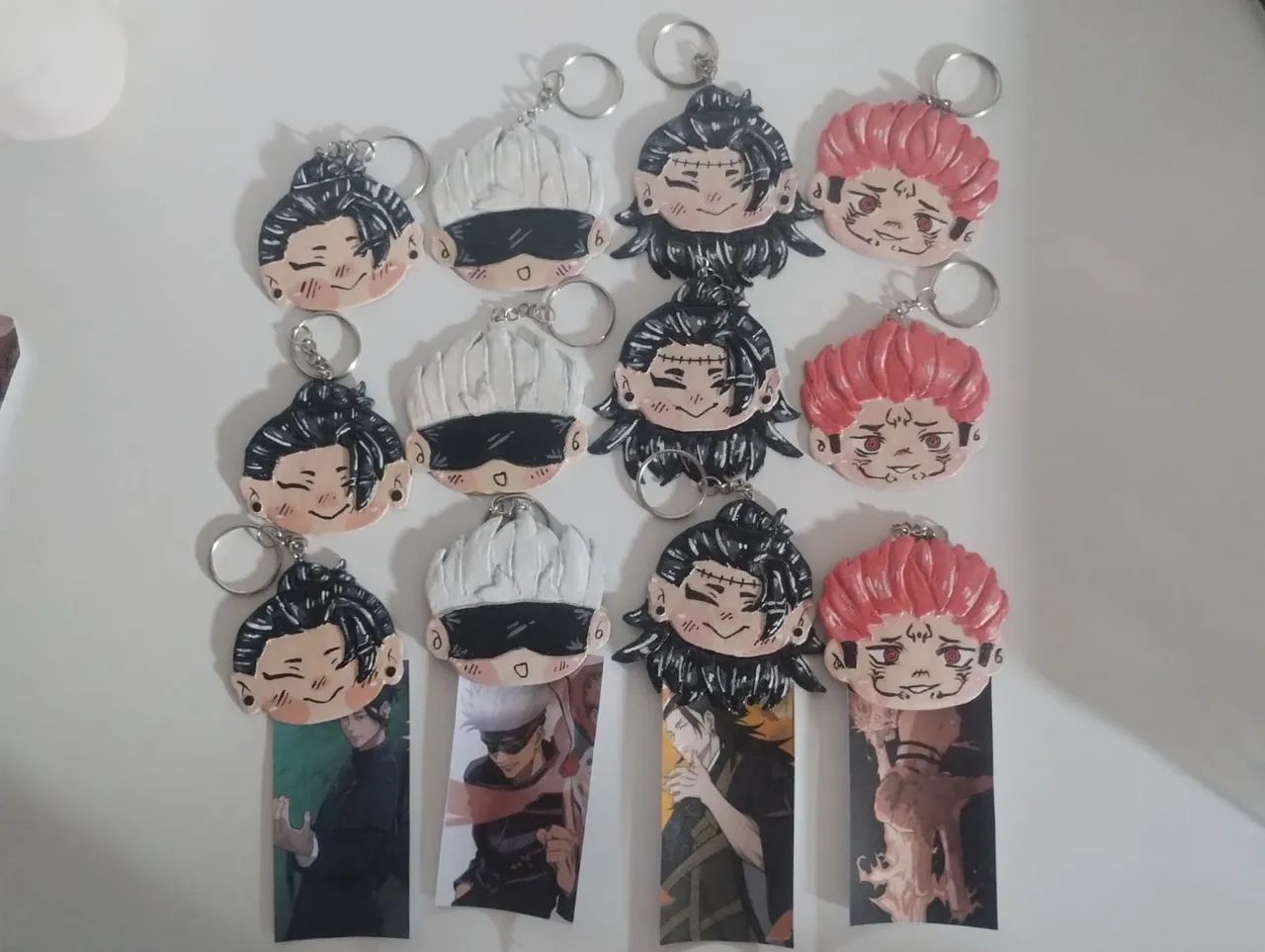 Chaveiros personagens de anime