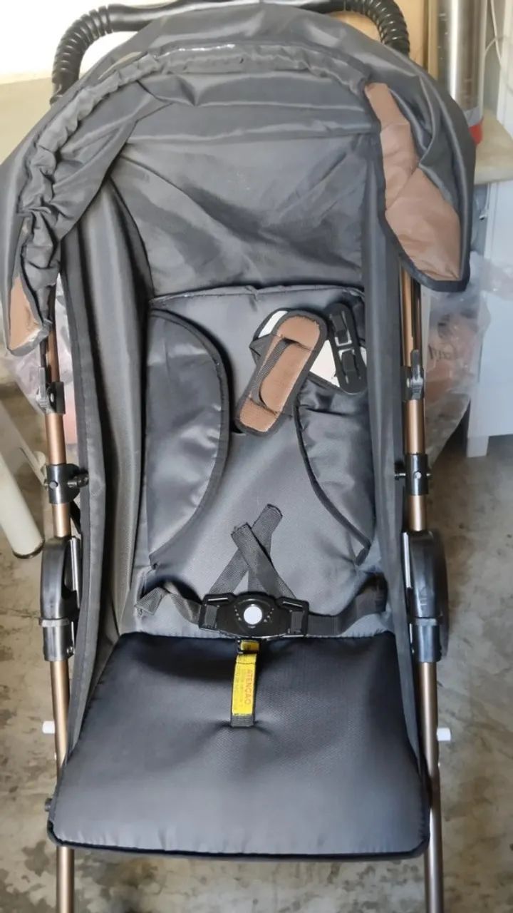 Carrinho de bebe Galzerano - Pouco Usado - Foto 5