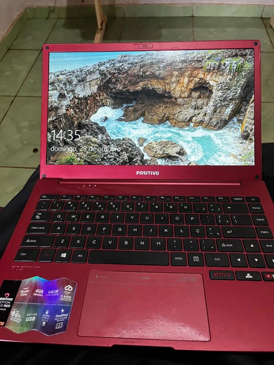 Notbook positivo 
