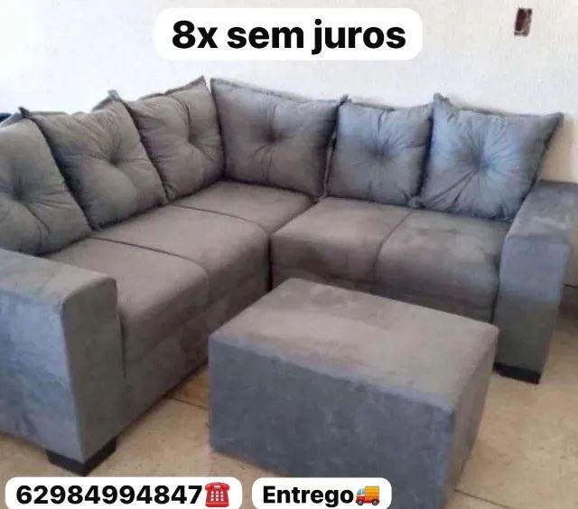 Sofa 2 e 3 lugares novo