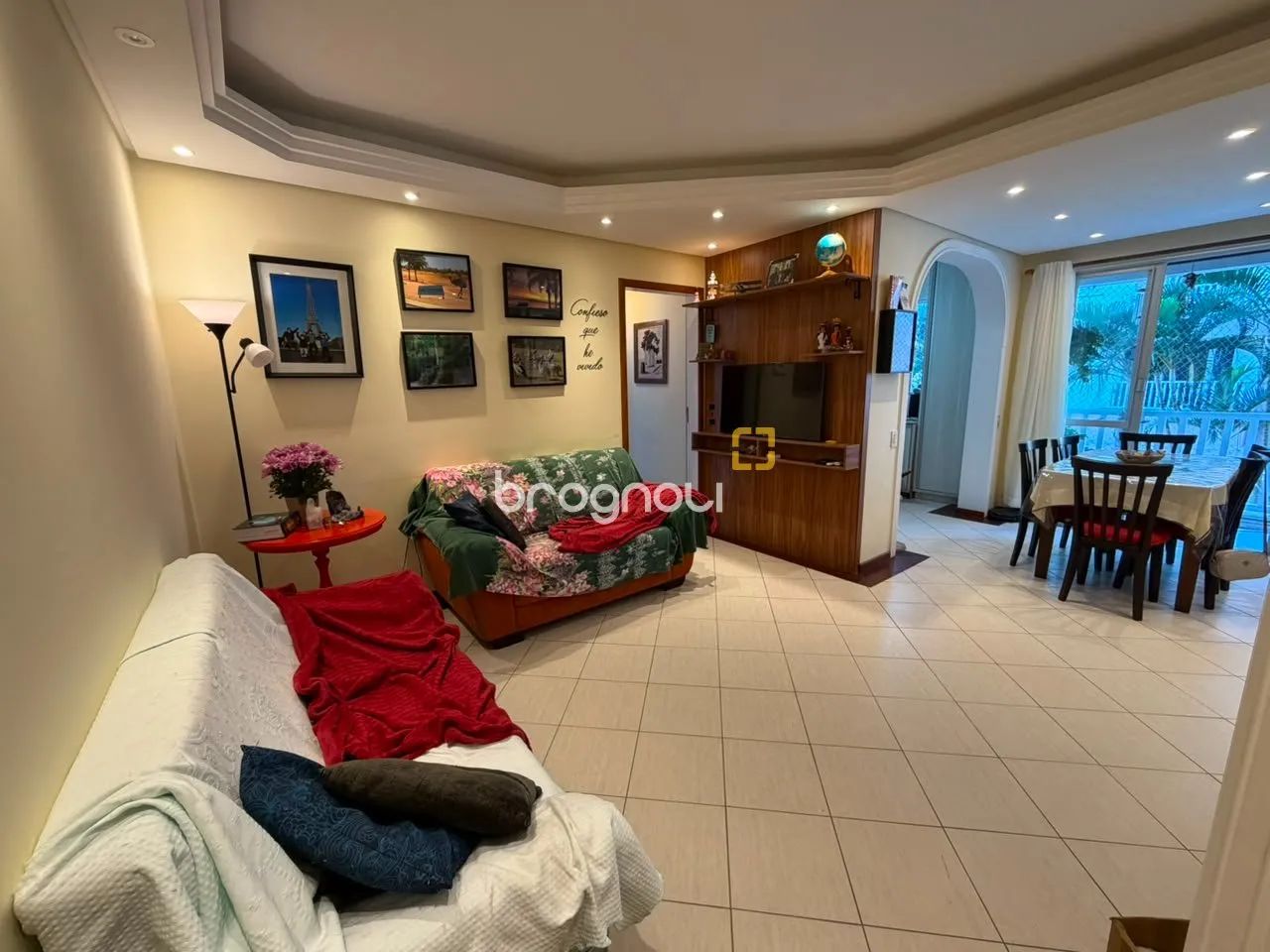 Apartamento à venda com 84 m², 2 dormitórios (originalmente 3, sendo 1 suíte), escritório  - Foto 2
