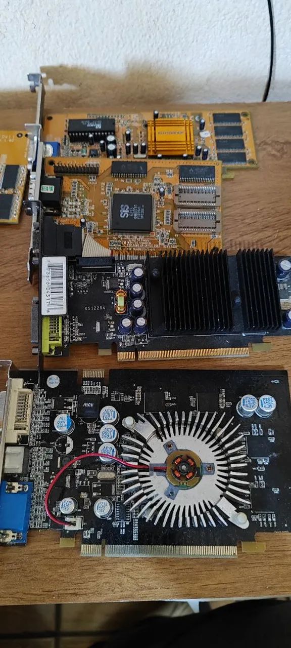 Lote placa de vídeo agp,PCI etc - Foto 3
