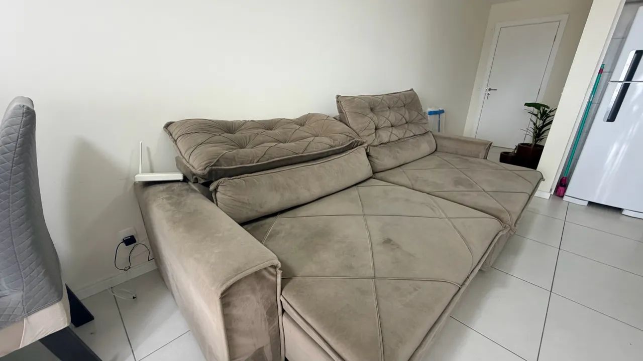 Sofá reclinável 3 metros  - Foto 3