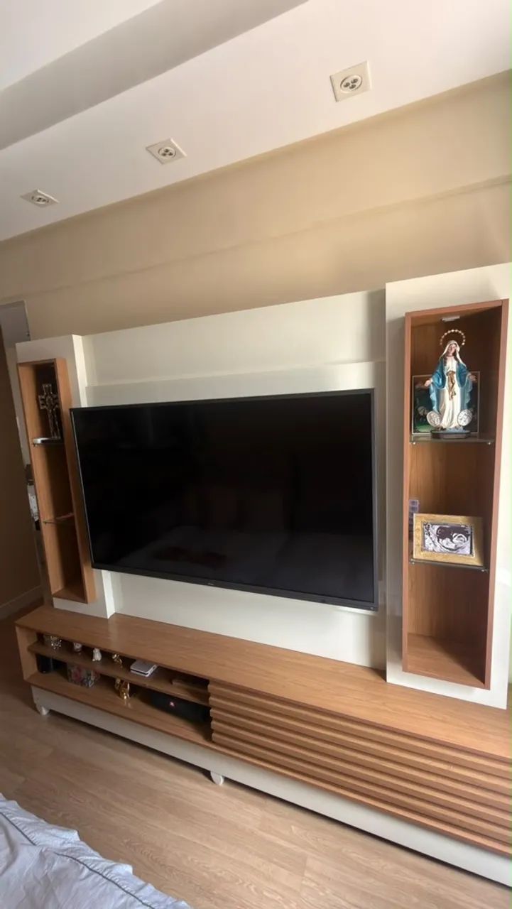 Painel de Tv com rack