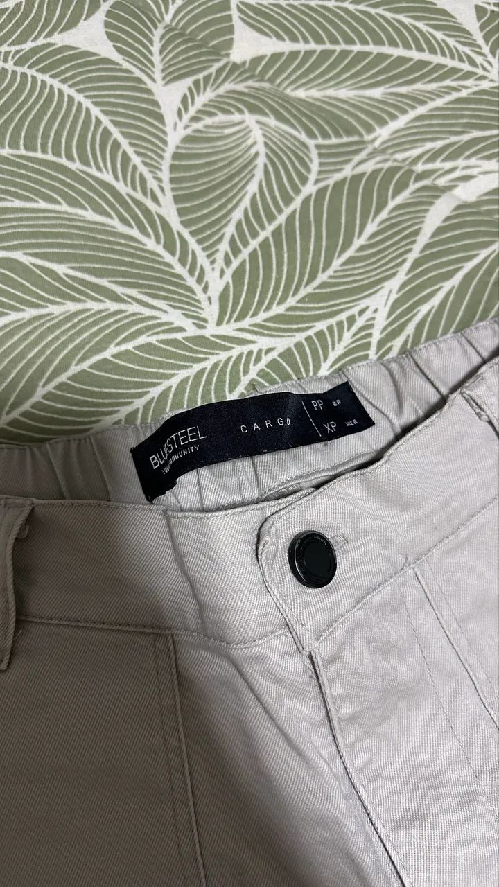 Calça Carga Jeans Bege  - Foto 3