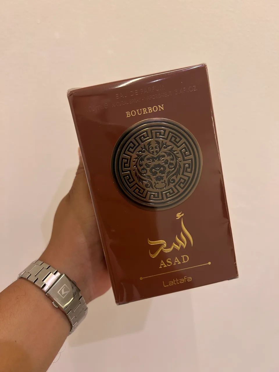 Perfume Árabe Lattafa Asad Bourbon Eau de Parfum 100ml Original Lacrado