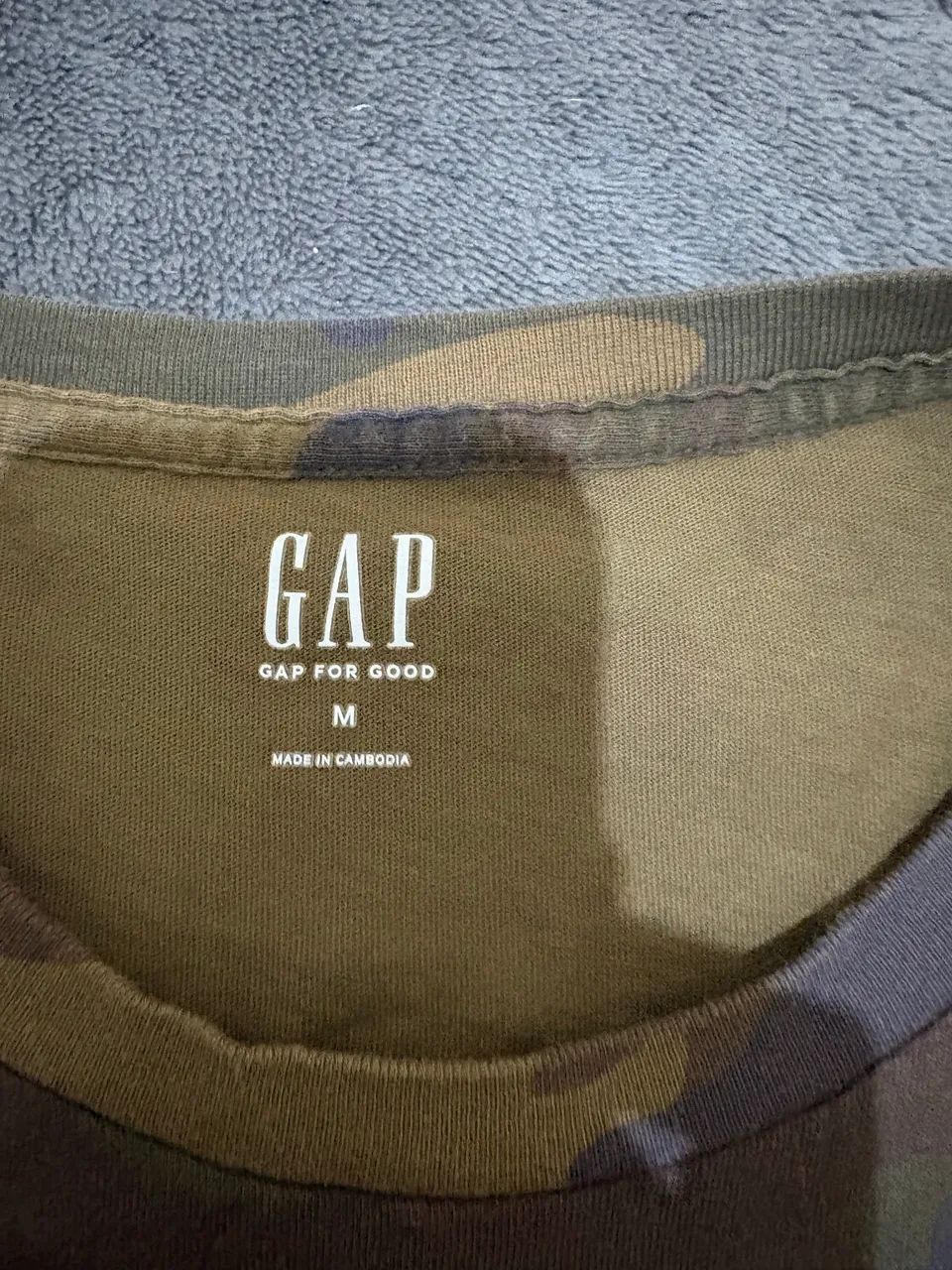 Camisa Camuflada GAP Tam M - Foto 2