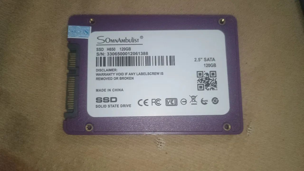SSD 120gb