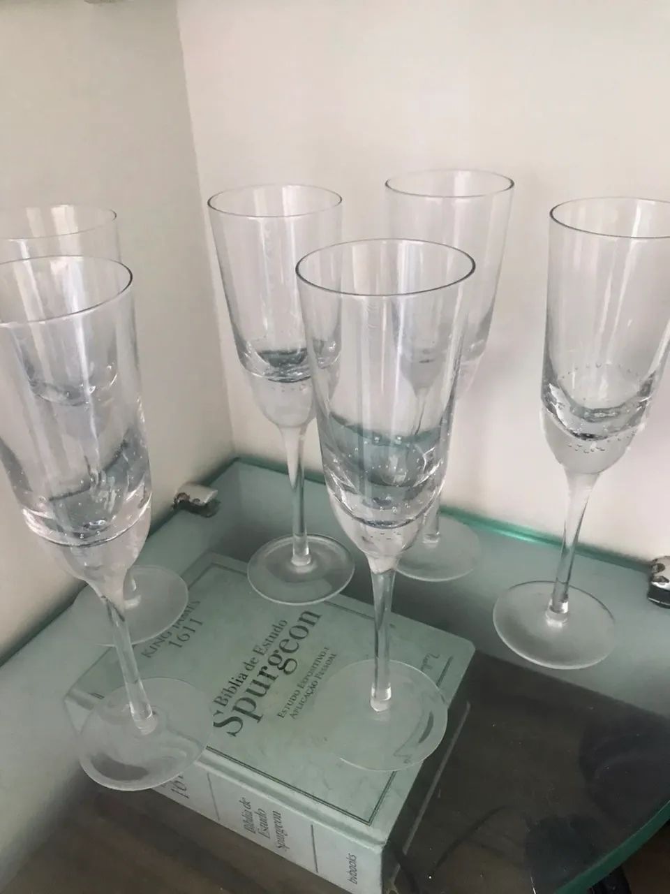 Taças em Cristal WOLF Champanhe  - Foto 3