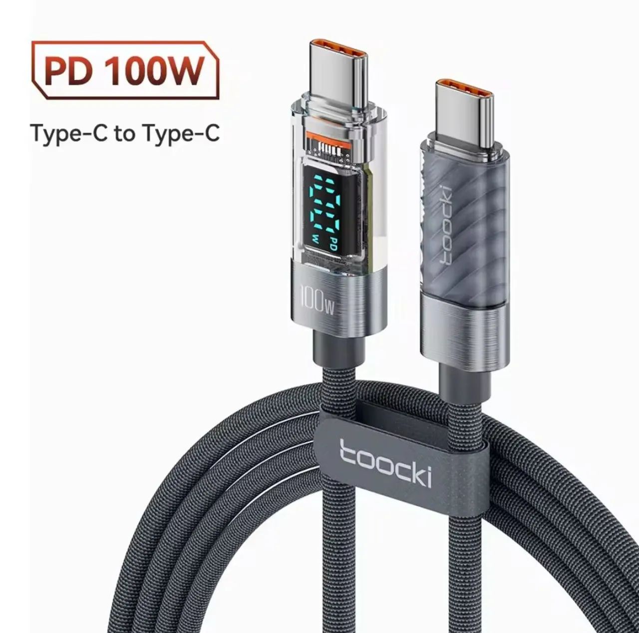 Cabo Toocki 100W c/Display 1 metro - Foto 2