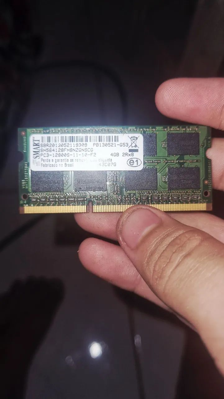 Memória ram ddr3 4x2 pentes (notebook) - Foto 2