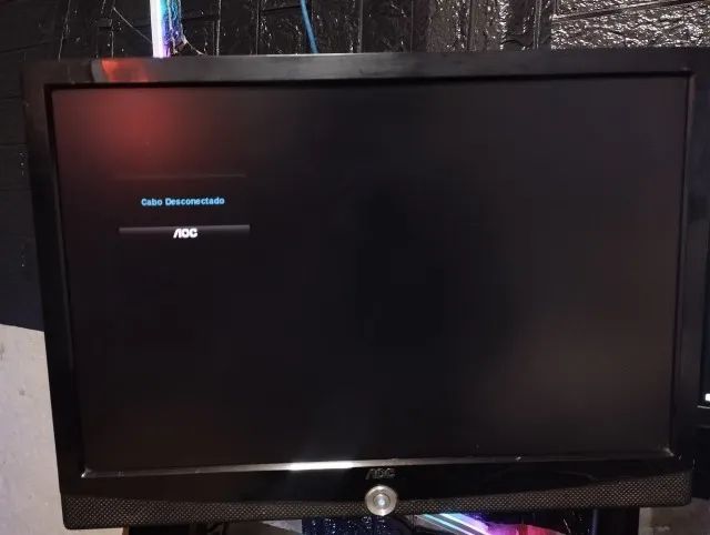 Monitor AOC 17" VGA + cabos - Foto 2