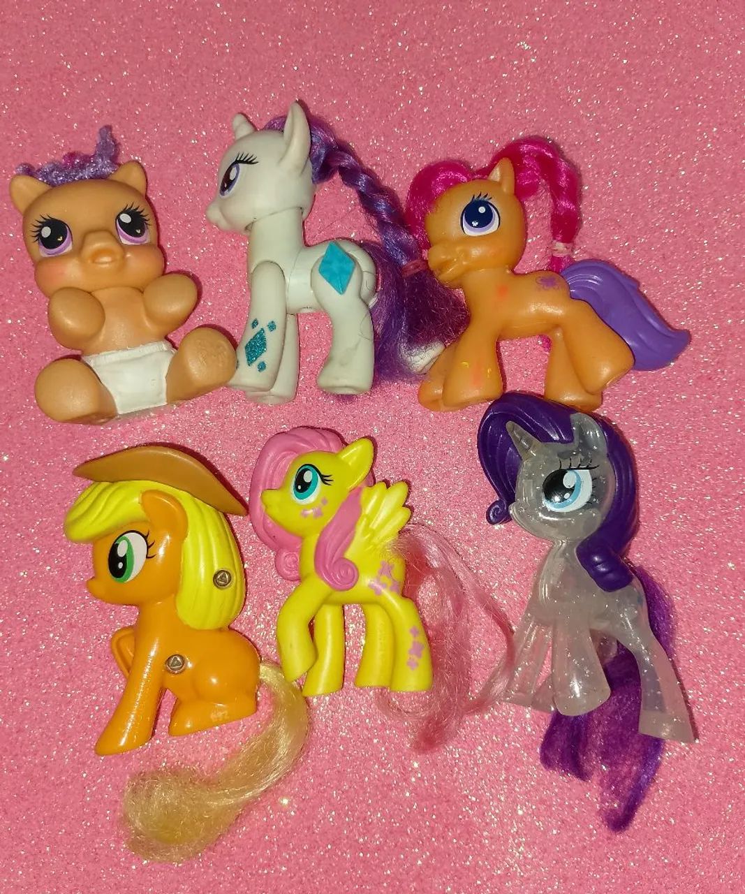 Lote MLP Hasbro e McDonald's
