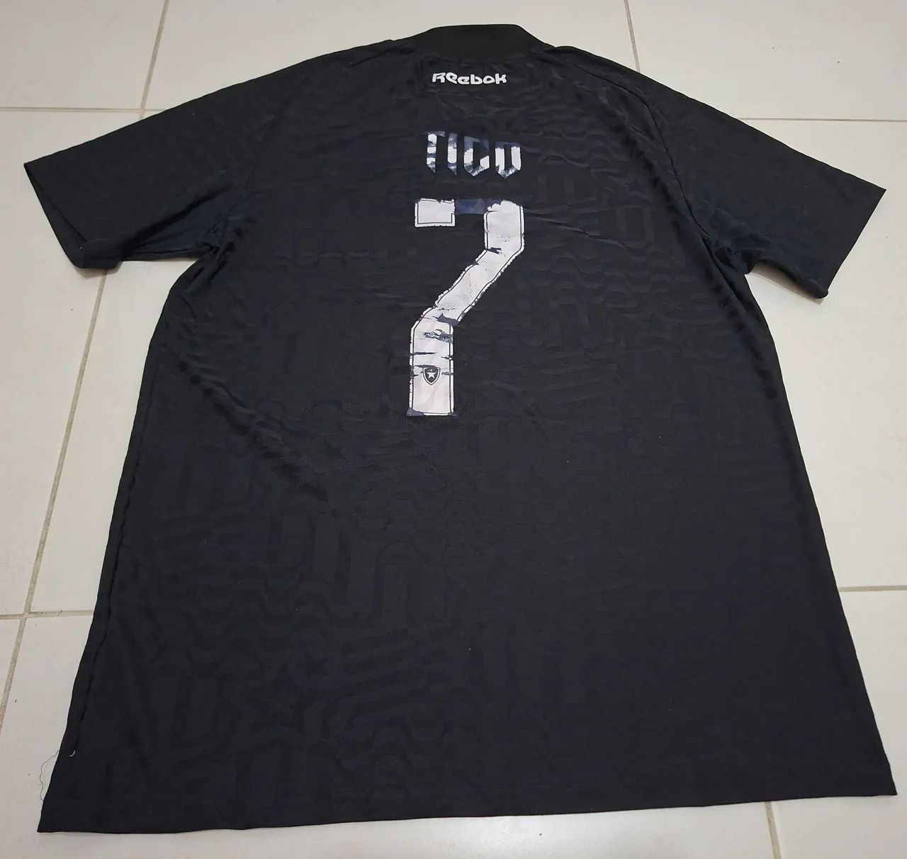Camisa Botafogo preta Reebok #7 tam. G - Foto 2