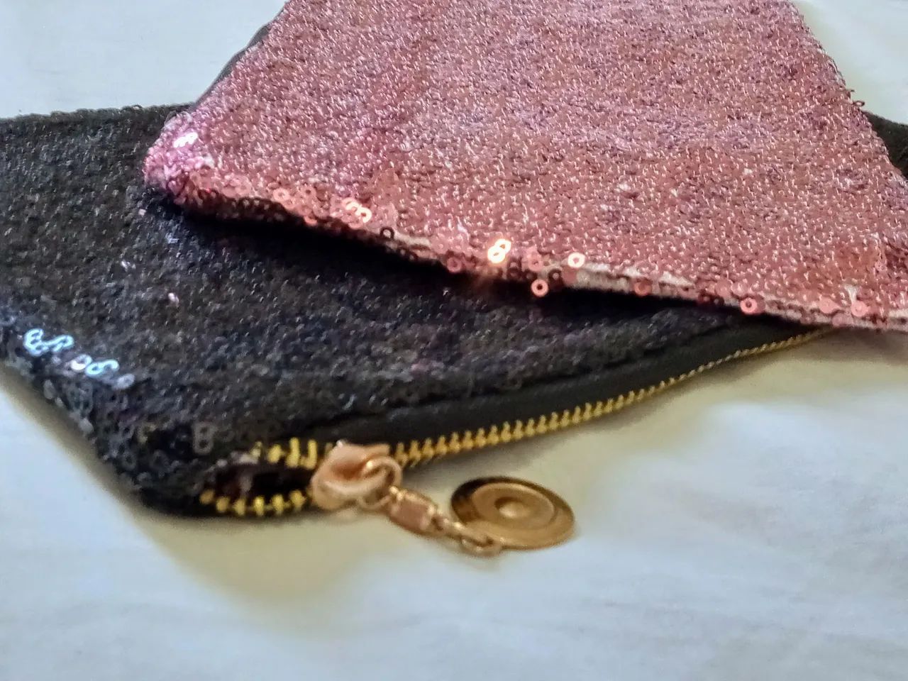 Kit 2 nécessaire com Lantejoulas  - Foto 2