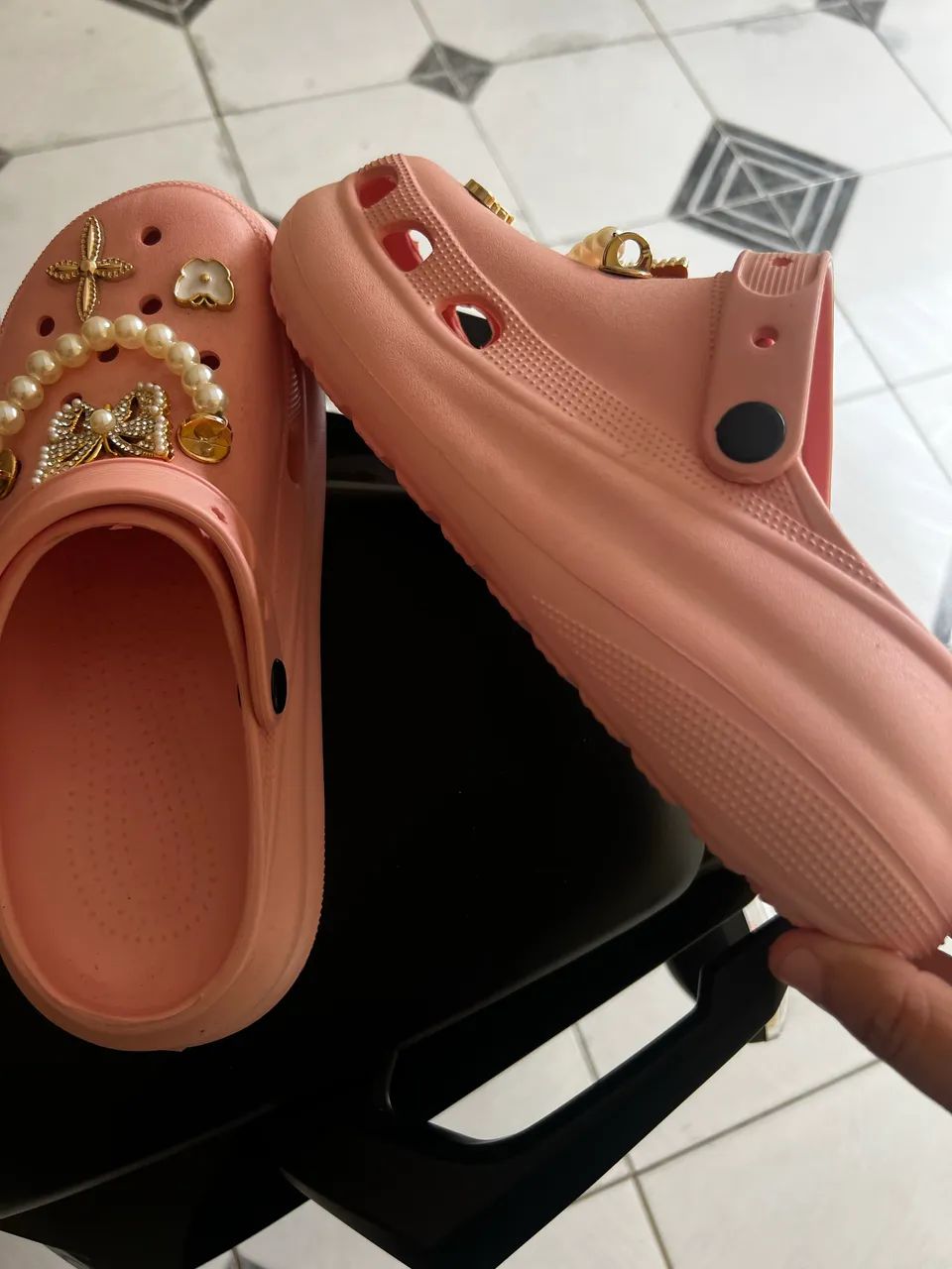 Crocs Rosa Nova - Foto 5