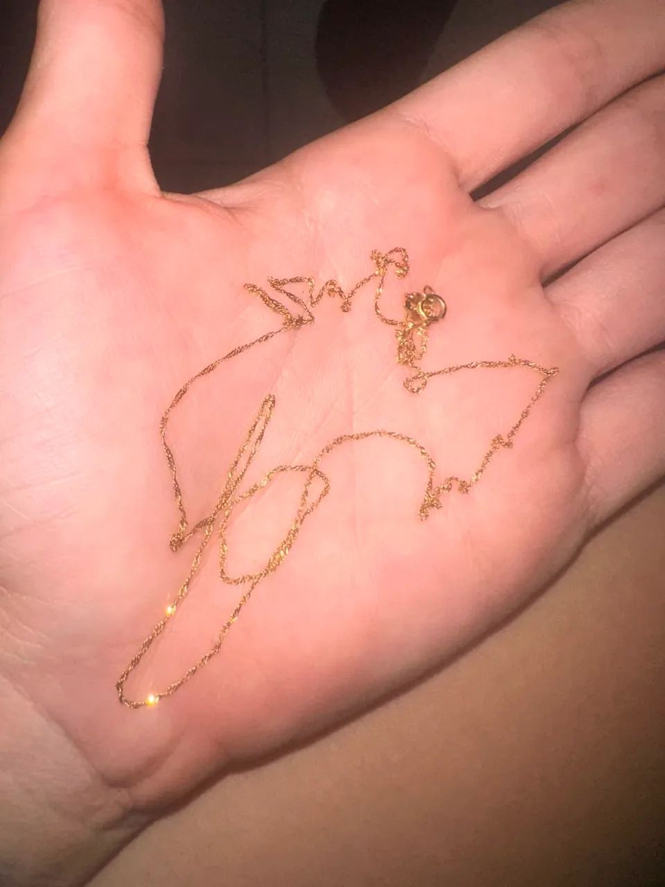 Cordão de ouro 0.7