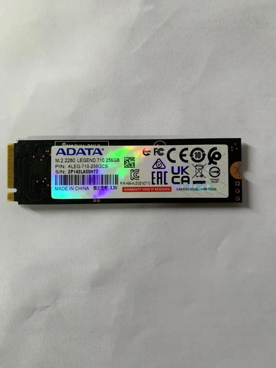 SSD NVME 256 GB  - Foto 2