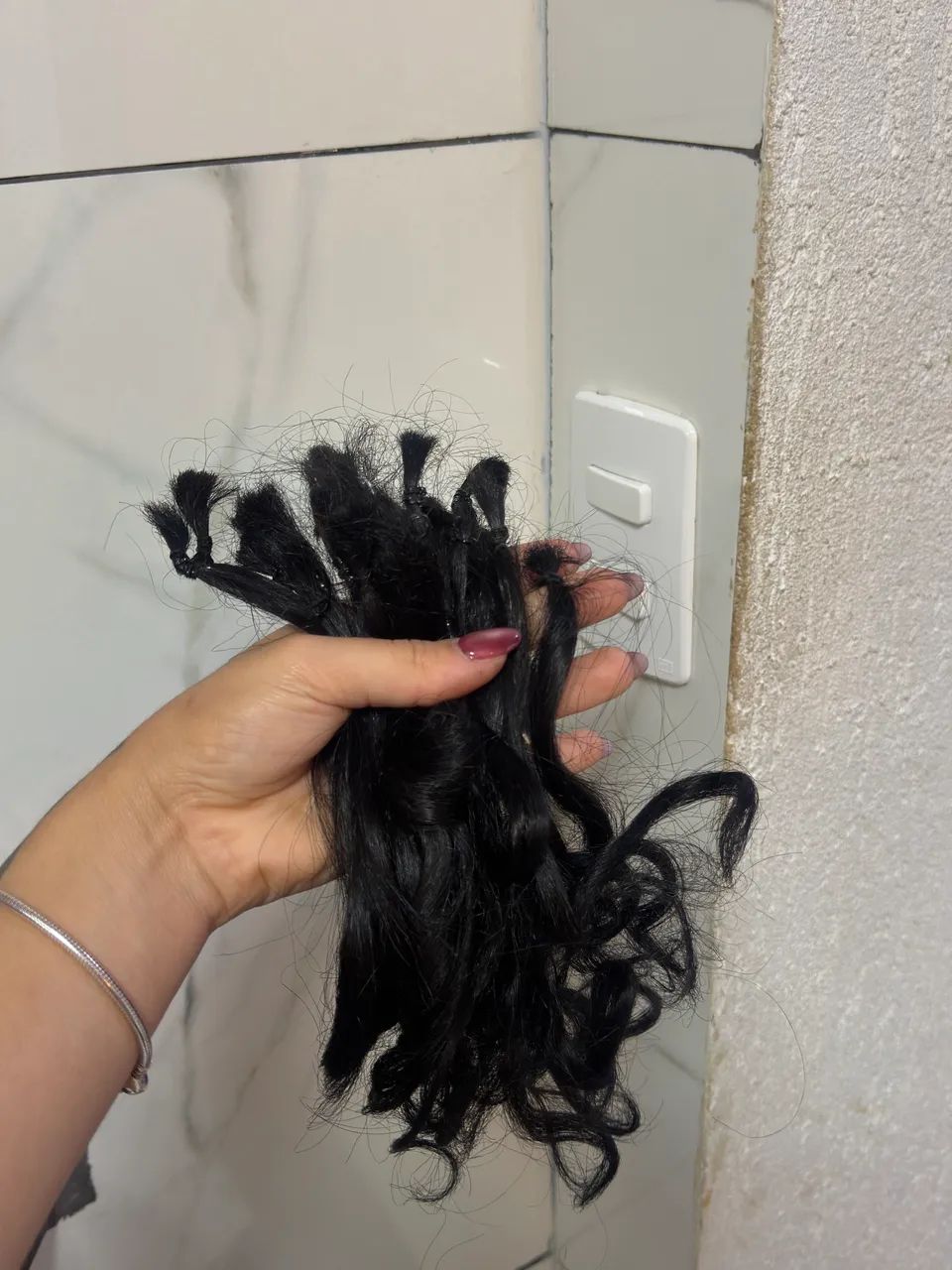Cabelo Humano Natural e Sem Química