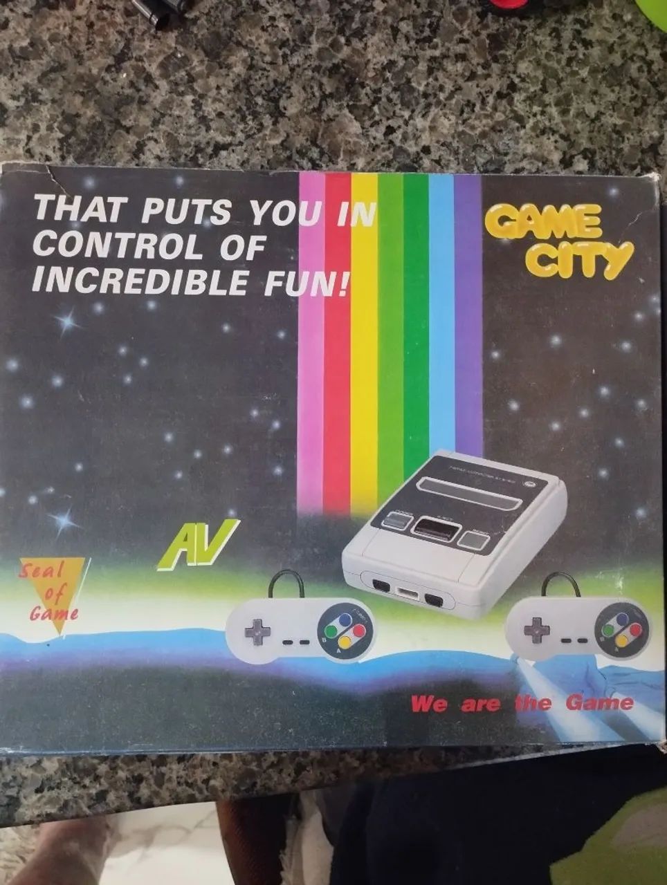 Famyclone game city Nes Nintendo Nintendinho 60 pinos cartucho