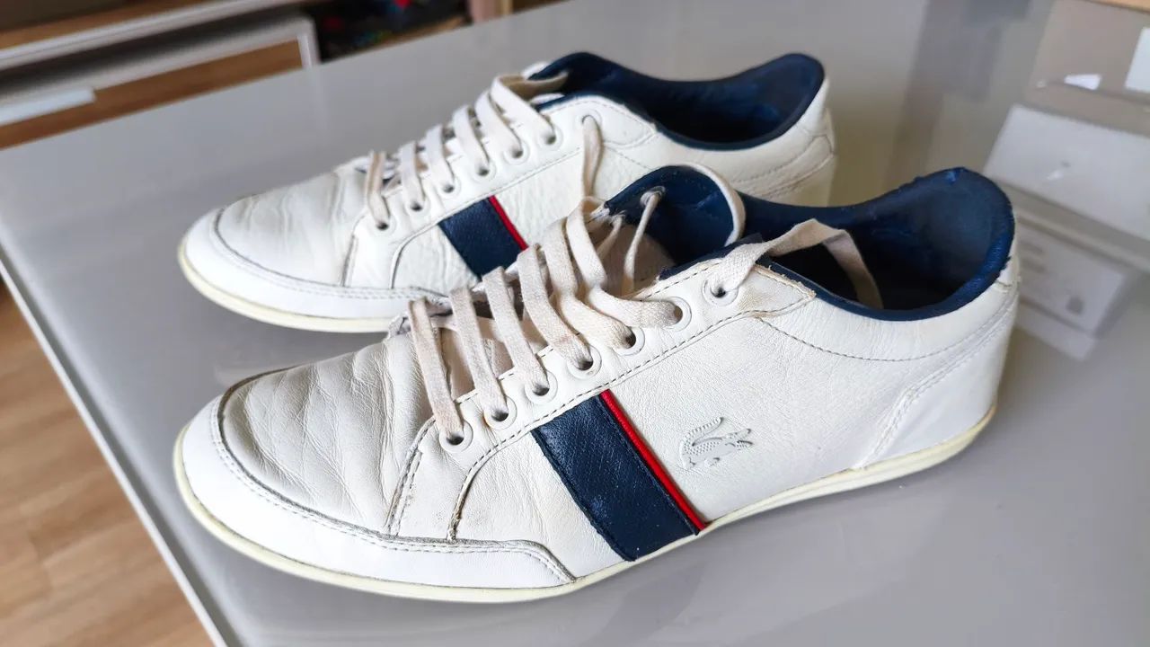 Tênis LACOSTE branco - Nr 39 - Foto 3
