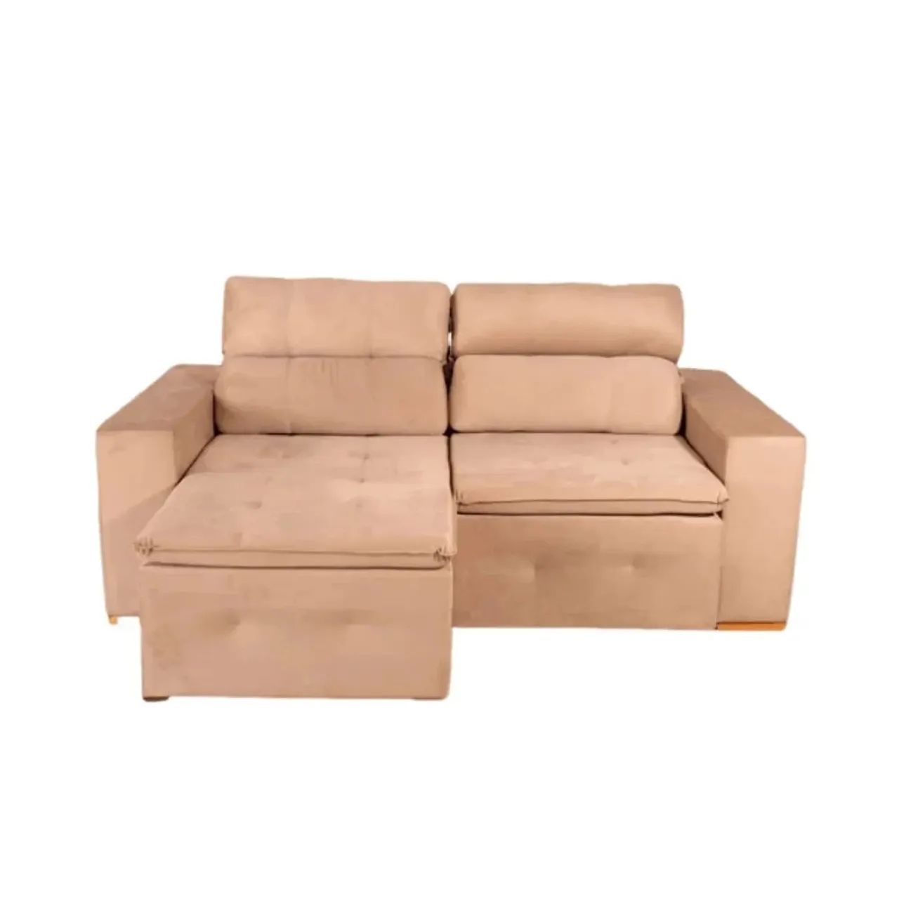 Sofá Retrátil e Reclinável 3 Lugares Isabela Allflex - Foto 4