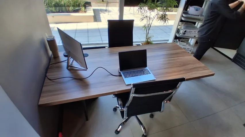 CONJUNTO ILHA DE TRABALHO - ESCRITÓRIO - Foto 2