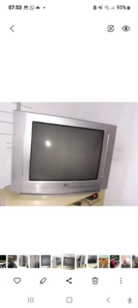Tv 29 polegadas,tela plana e linha cinza moderna,marca CCE!! - Foto 3