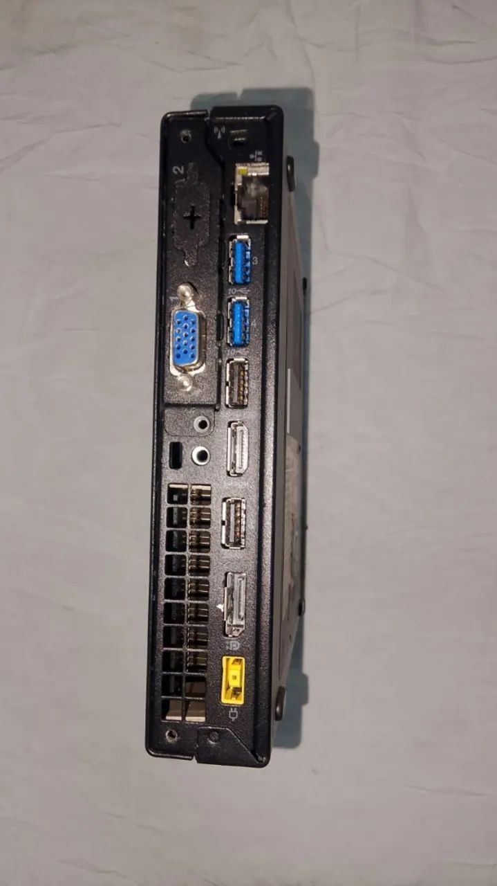 Mini Pc Lenovo i3 core. 8 memória RAM, SSD 256g, monitor e acessórios. - Foto 3