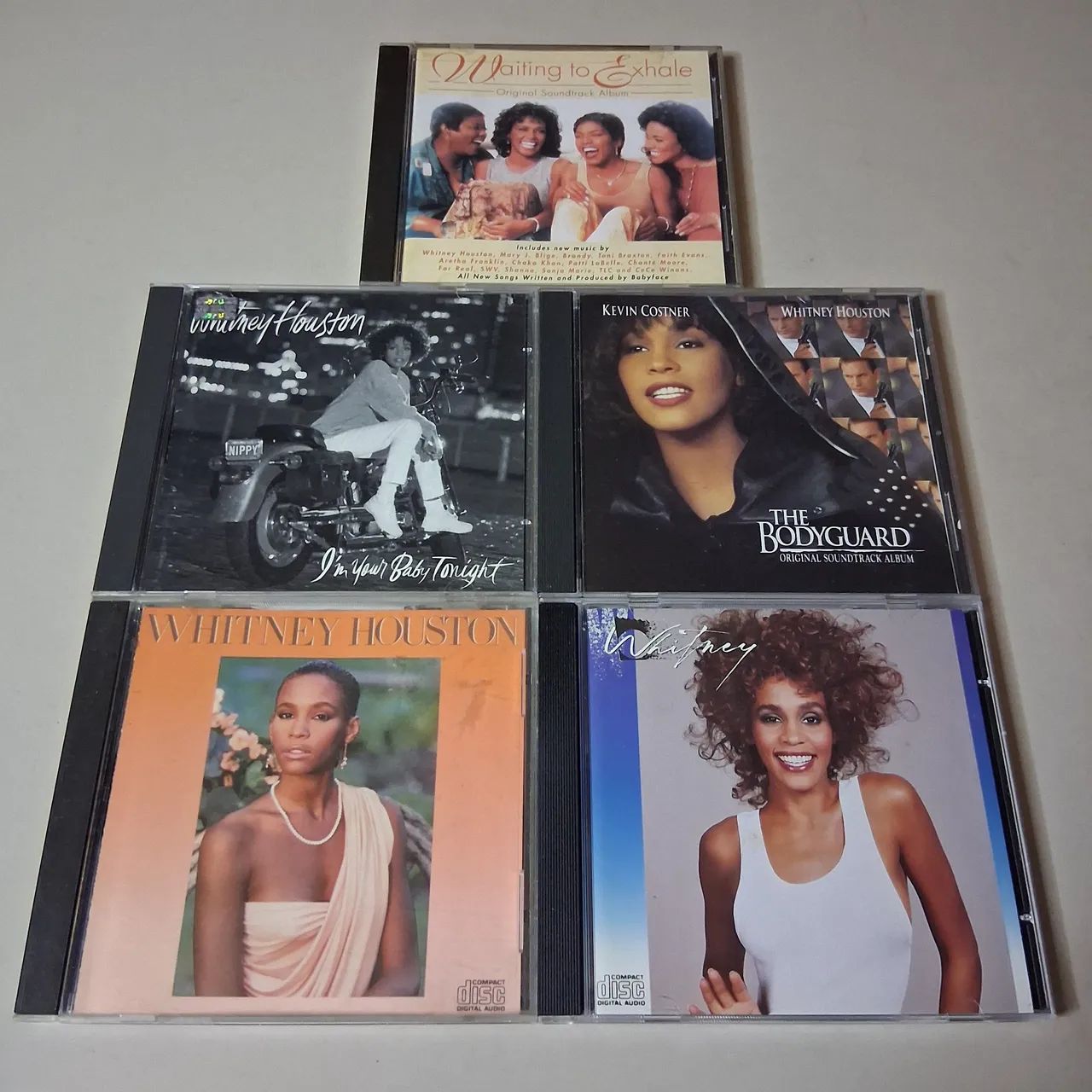 CD Whitney Houston Importado 5 Discos Original 
