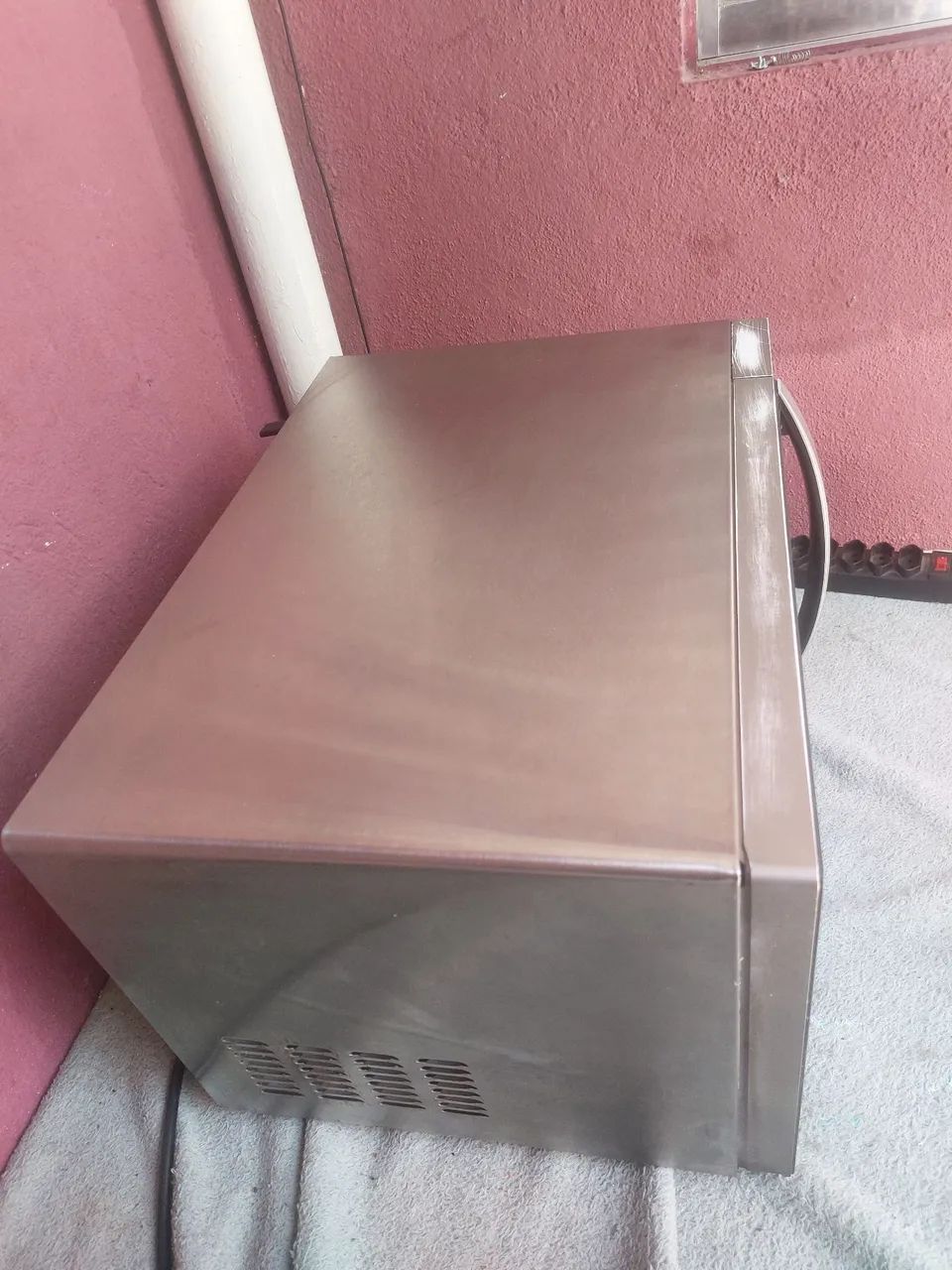 Vendo micro-ondas Panasonic 32 litros Panasonic funcionando perfeitamente  - Foto 4