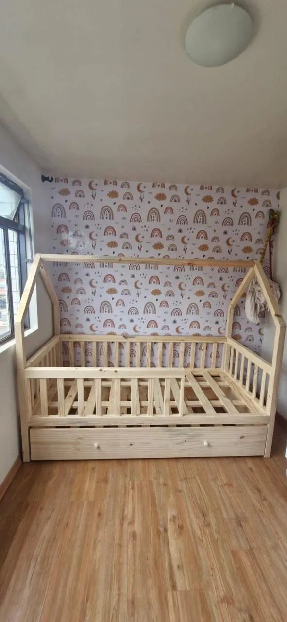 Bicama solteiro montessori casinha - Foto 2