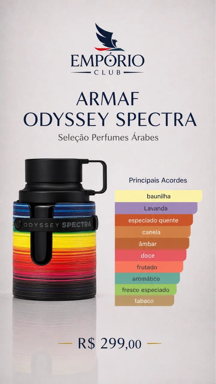 PERFUME ARMAF ODYSSEY SPECTRA  - Foto 2