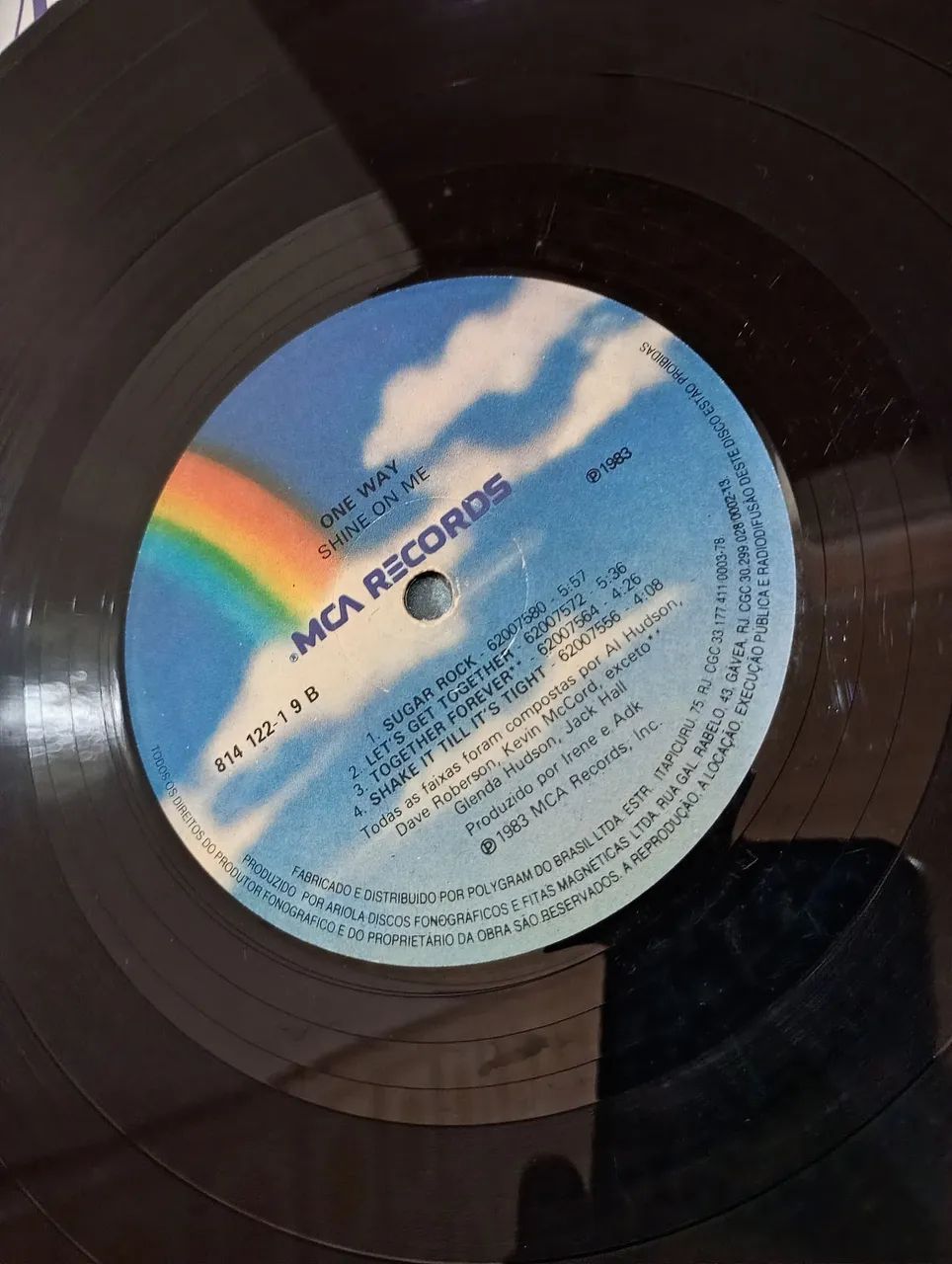 Lp One way - Shine on me (disco vinil) - Foto 2