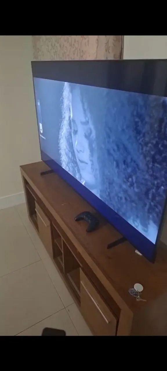 3 meses de uso em perfeito estado 65 polegadas Samsung 