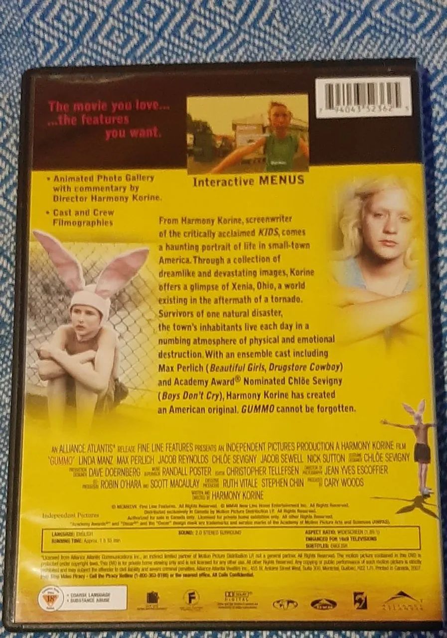 Dvd gummo vida sem destino - original - Foto 2