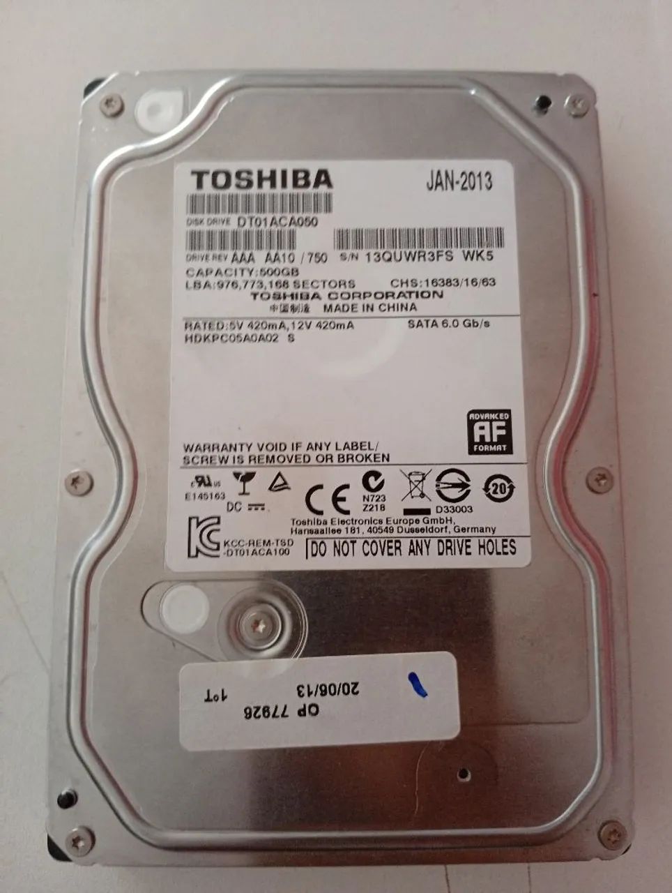 HD 500GB