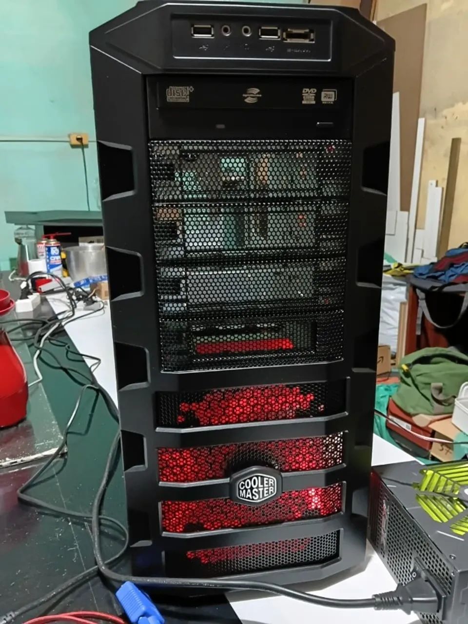 gabinete gamer cooler master HAF 922 - Foto 2