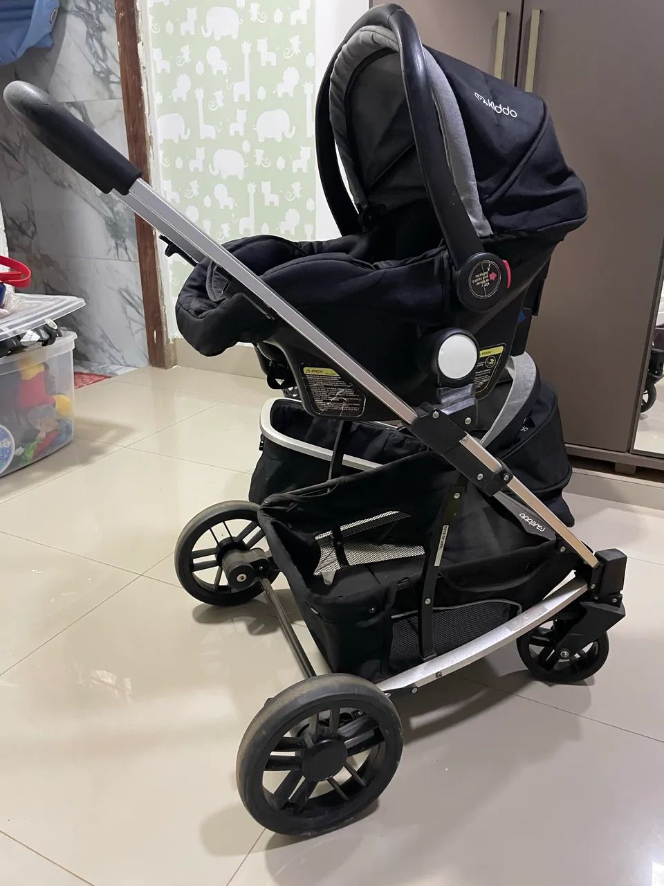 Carrinho Kiddo Speedy + Bebe Confordo Kiddo - Foto 3