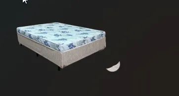 cama box completa nova 